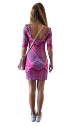 Vestido Pink Snake (6555716255879)