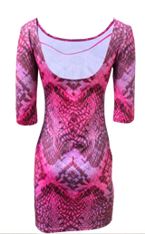 Vestido Pink Snake (6555716255879)