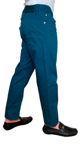 Pantalones Slim Fit Verde