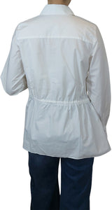 Blusa Cintura Ajustable Blanca