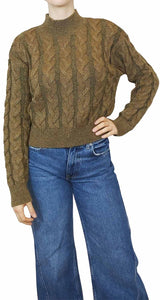 Sweater de Punto Trenzado