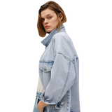 Chaqueta Denim Oversiza