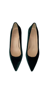 Zapatos Verde Velvet