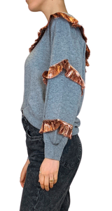 Sweater Cashmere Gris