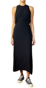 Vestido Negro Asimetrico