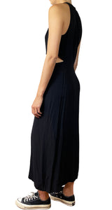 Vestido Negro Asimetrico