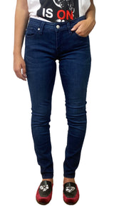 Pantalón Denim Skinny Low