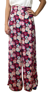 Pantalón Flores Rosadas