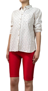 Blusa Beige Aplicación