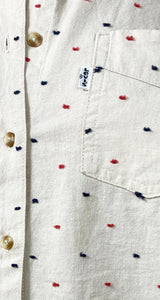 Blusa Beige Aplicación