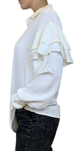 Blusa Blanca Vuelos