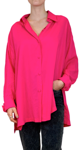 Blusa Fucsia Oversize