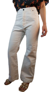 Jeans Palazzos Blanco