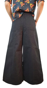 Pantalón Ancho Negro