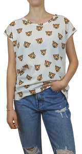 Blusa Blanca Tigres