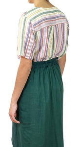 Blusa Lino Rayas