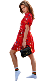 Vestido 'Floral' Print (5251878224007)