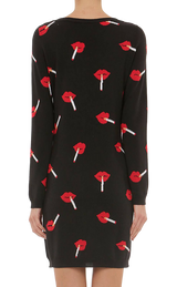 Vestido tejido "Smoking Lips" (5203959251079)