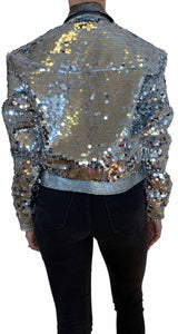 Chaqueta Denim Lentejuelas