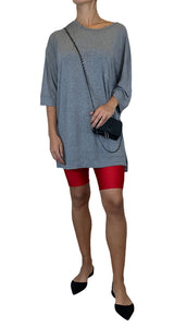 Polera Oversize Gris