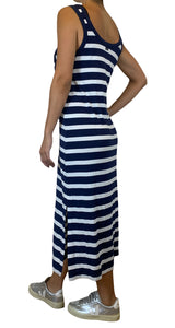 Vestido Sin Mangas Rayas