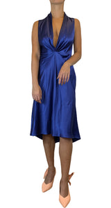 Vestido Midi Azul