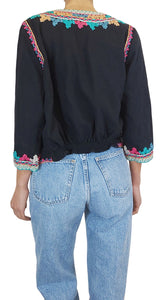 Chaqueta Reni Desai Negro