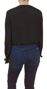 Blusa Negra Lazo