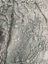 Cold Shoulder Halter Gown