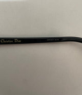 Anteojos Negro Y Dorado