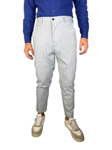 Pantalón Tela Gris