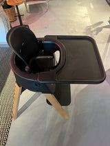 Silla Steps Stokke Natural + Baby Set y Bandeja