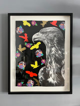 Cuadro XL Águila. Fran Del Río