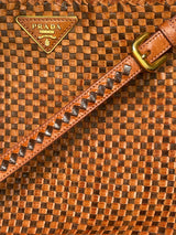 Bolso Cuero Trenzado