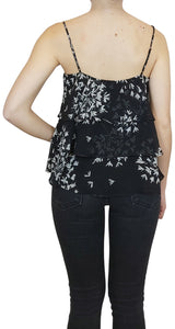 Top Floral Tiered Tank