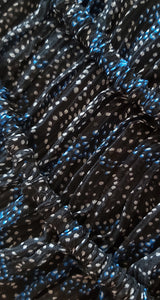 Vestido Étoile Estelle Sleeveless Printed Chiffon Negro