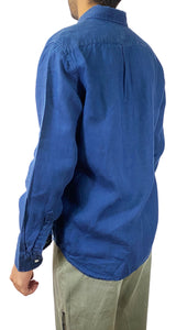 Camisa Azul Lino