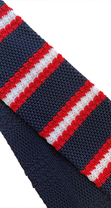 Corbata Rayas Rojas y Blancas