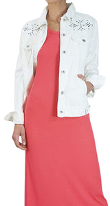 Chaqueta Blanca con Tachas