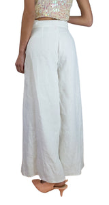Pantalón Lino Blanco