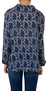 Blusa Oversize Boho Blue