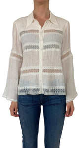 Blusa Lace Fringe
