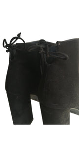 Tacones de Ante Negro