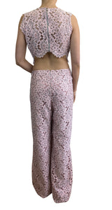 Enterito Encaje Rosado