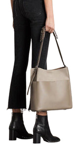 Cartera Maya North South Gris