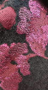 Falda Margoux Negra y Fucsia