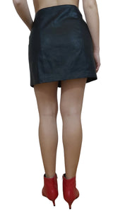 Falda Cierres Negro