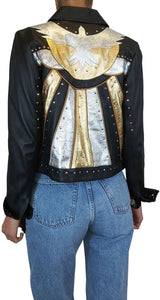 Chaqueta Prince Cuero Negro