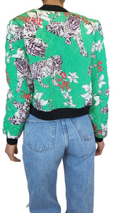 Bomber Quilted Verde