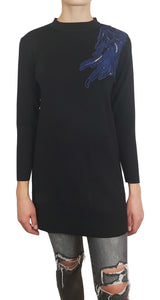 Sweater Bordado Plumas